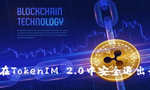 如何在TokenIM 2.0中安全退出登录?