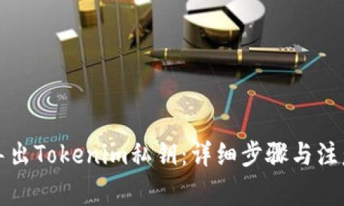 如何导出Tokenim私钥:详细步骤与注意事项