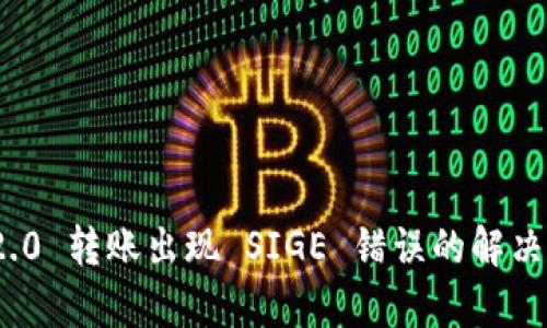 TokenIM 2.0 转账出现 SIGE 错误的解决方案及分析